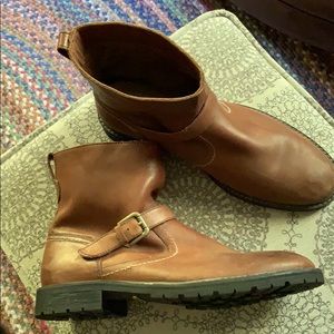 Florsheim limited brown leather boots